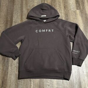 Comfrt Men's Charcoal Hoodie
